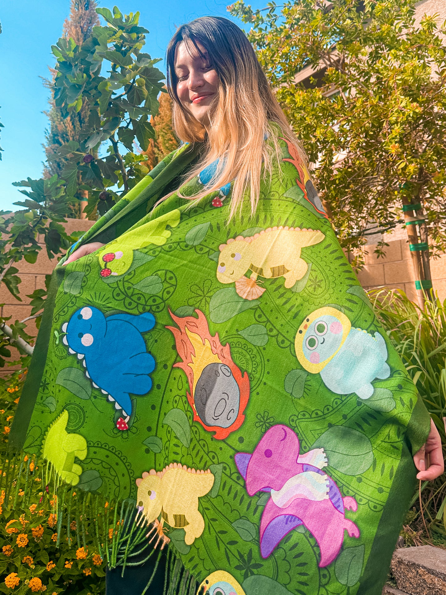 Dino Rave Pashmina
