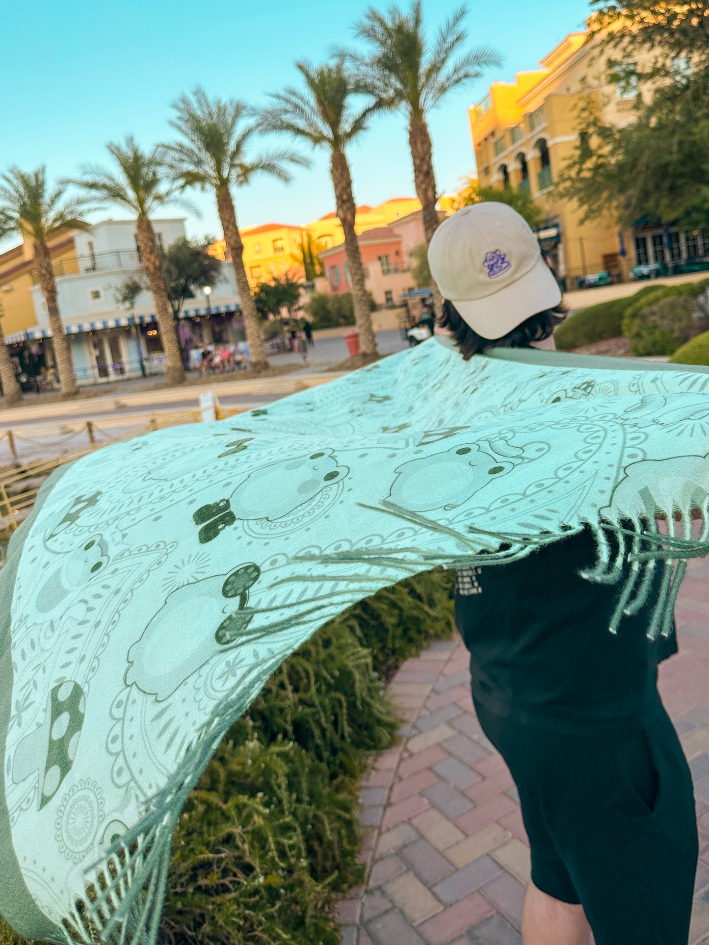 *LIMITED EDITION* Rave Frog Pashmina