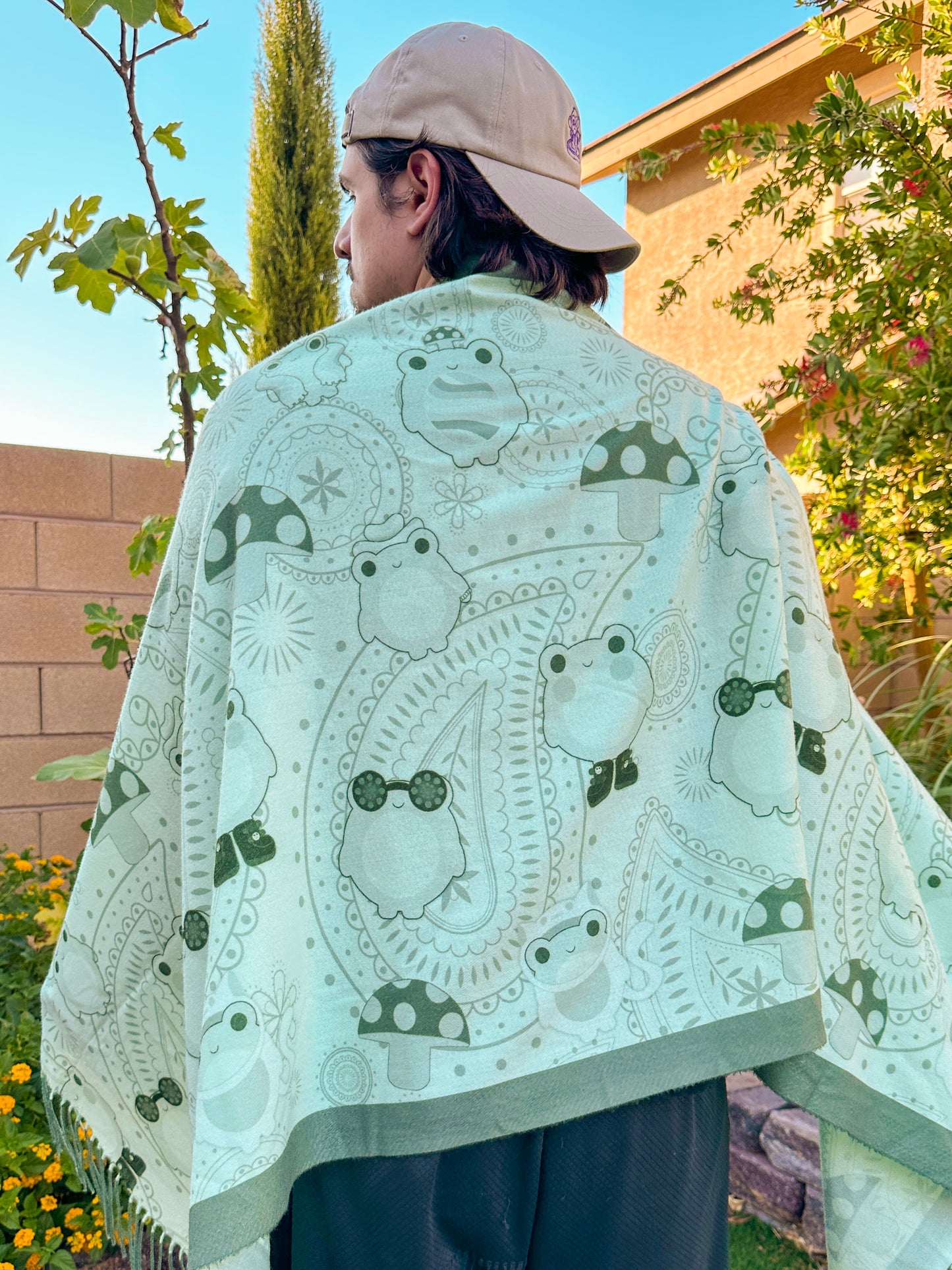 *LIMITED EDITION* Rave Frog Pashmina