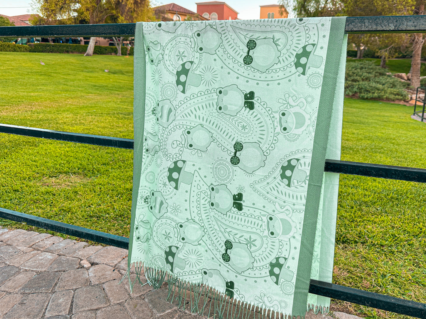 *LIMITED EDITION* Rave Frog Pashmina