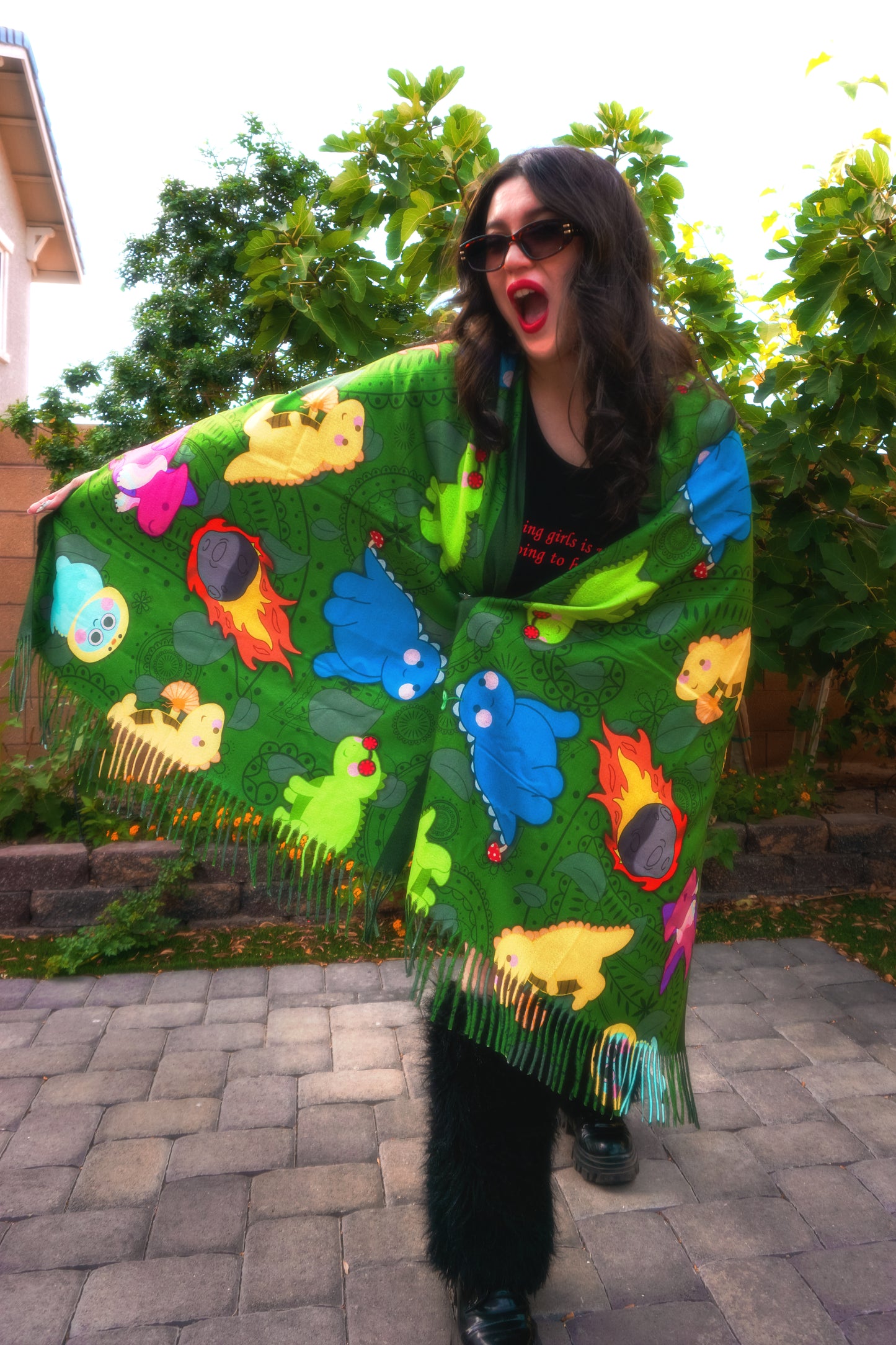 Dino Rave Pashmina (Limited Stock)