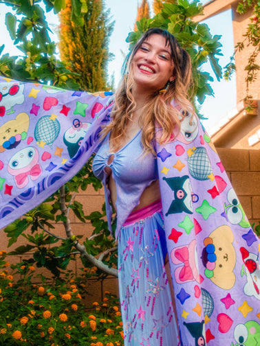 LAST CHANCE* Purple Groovin Pashmina (Limited Stock) – GroovinAngels