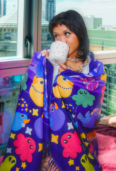 Alien Ab-DUCK-tion Pashmina – GroovinAngels